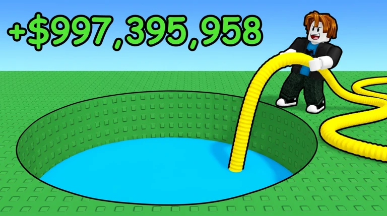 +1 Drain Water Per Click No Key